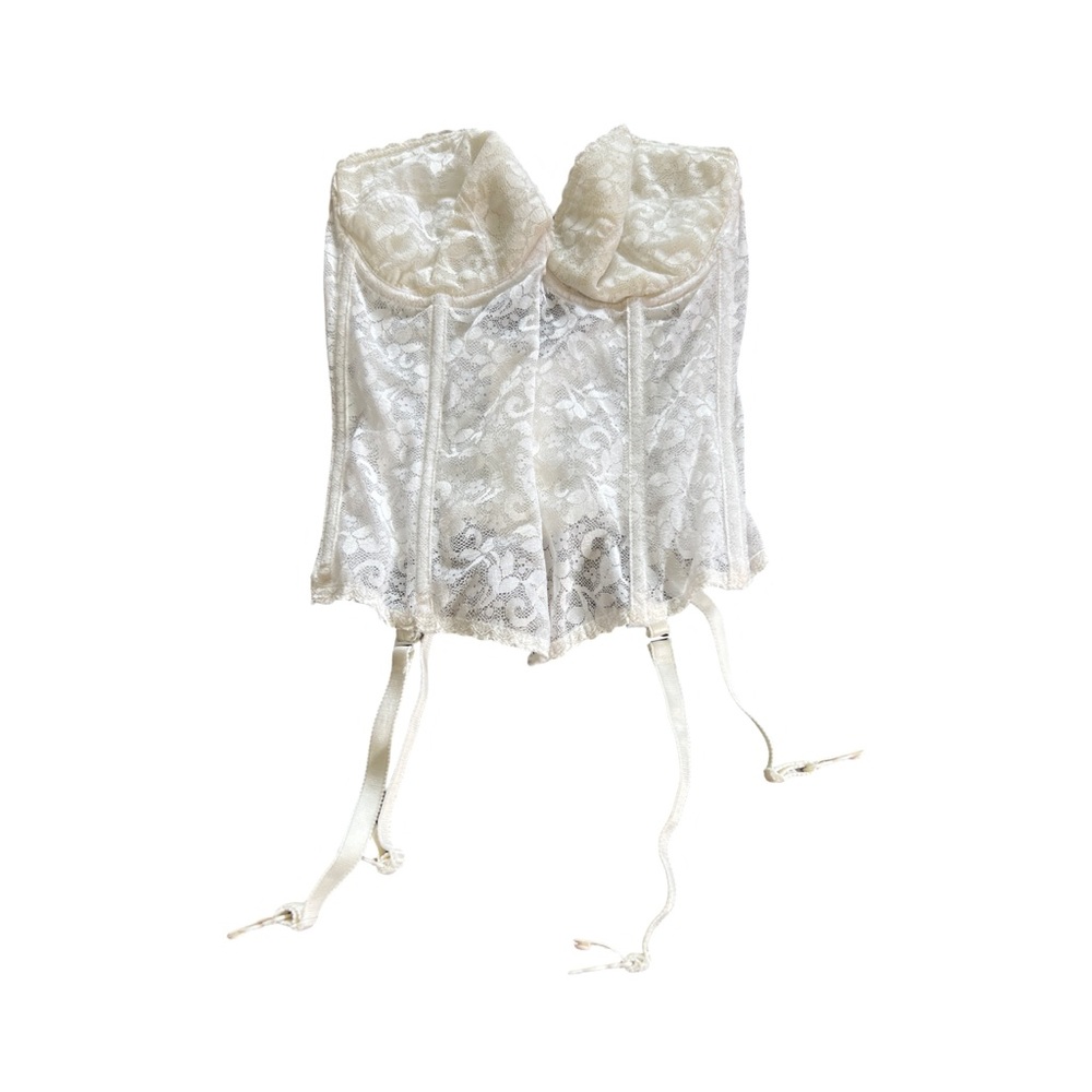 Carnival White Lace Bra
